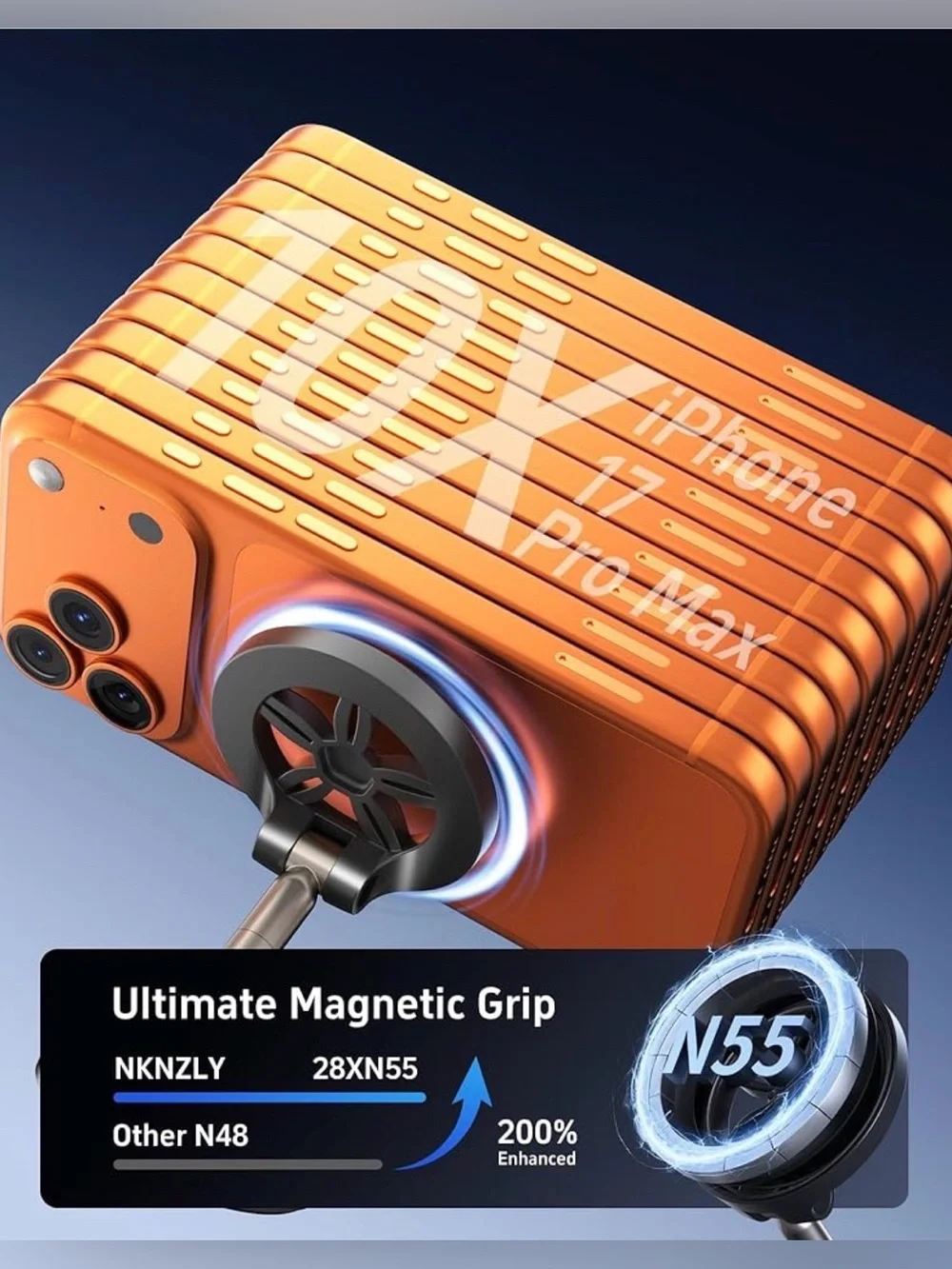 Car Phone Holder for Magsafe [125+ LB Strongest Suction]